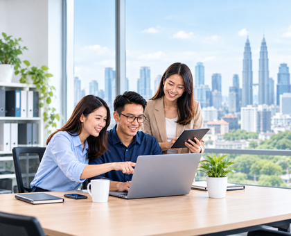 office team in kuala lumpur